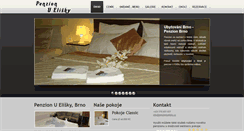 Desktop Screenshot of penzionuelisky.cz